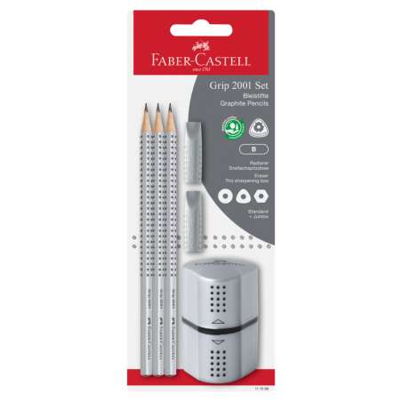 Faber-Castell Grip 2001 Bleistift – Ergonomisch & Umweltfreundlich