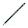 FABER-CASTELL Bleistift 9000 Härtegrad - 2B, Bleistift Top - ohne Radierer