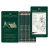 FABER-CASTELL Bleistift 9000  12er Art-Set (8B - 2H) offen