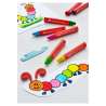 FABER-CASTELL Wachsmalkreide - wasserfest 24er Set Jumbo malen