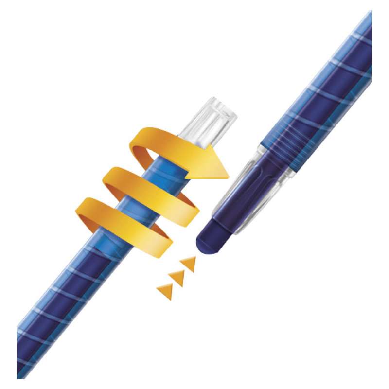 FABER-CASTELL Wachsmalkreide - wasserfest 24er Set drehbar Funktionalität
