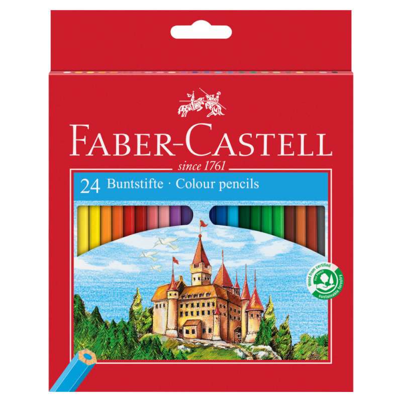 FABER-CASTELL Buntstifte Classic Colour 24er Set