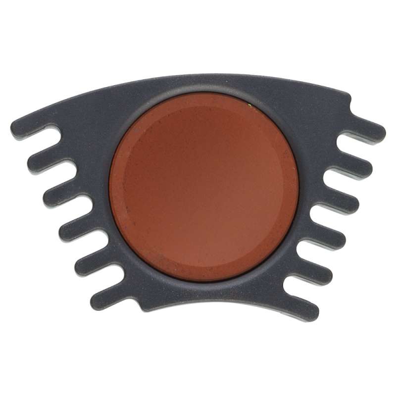 FABER-CASTELL Farbkasten Connector und Einzelfarben siena gebrannt