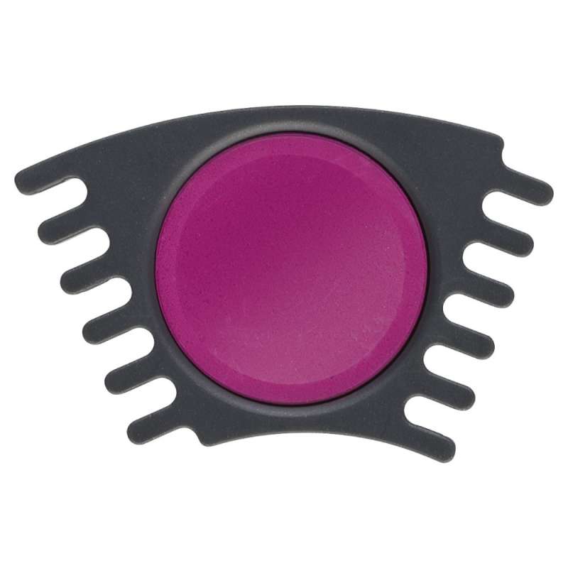 FABER-CASTELL Farbkasten Connector und Einzelfarben magentarot