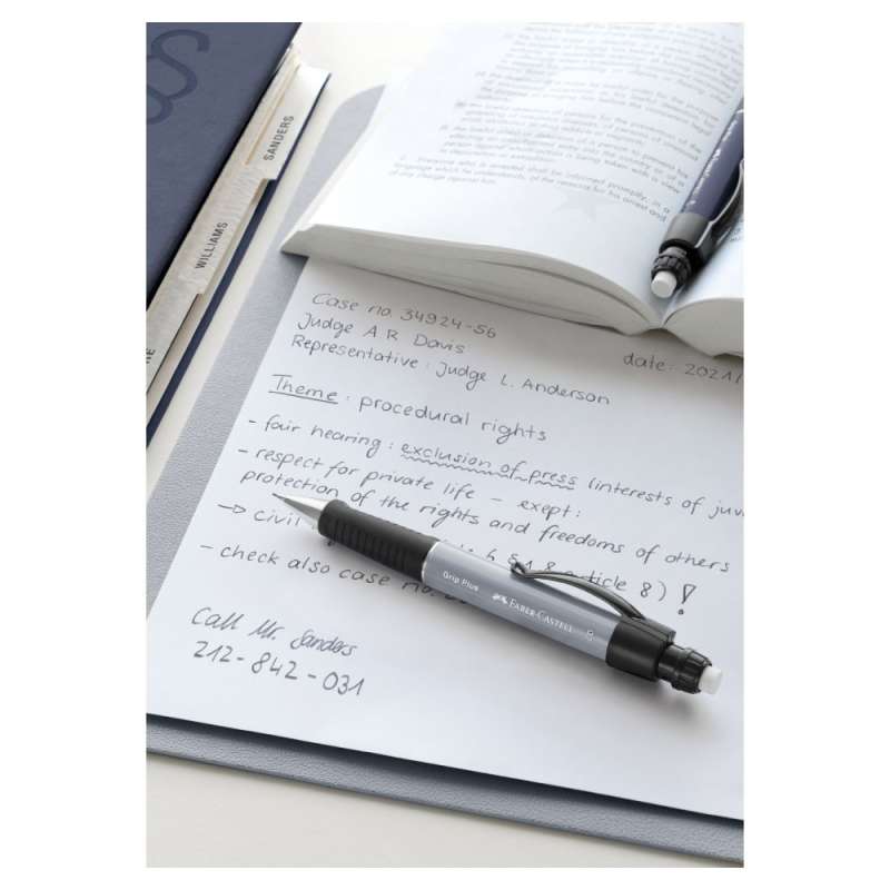 FABER-CASTELL Druckbleistift Grip Plus Papier schreiben