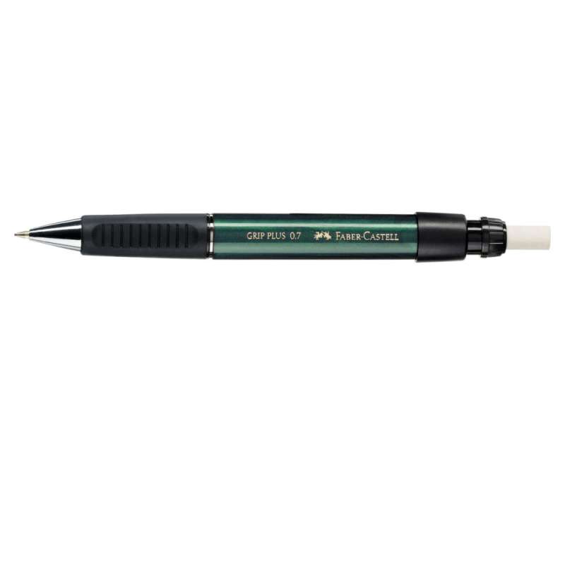 FABER-CASTELL Druckbleistift Grip Plus metallic grün Seite