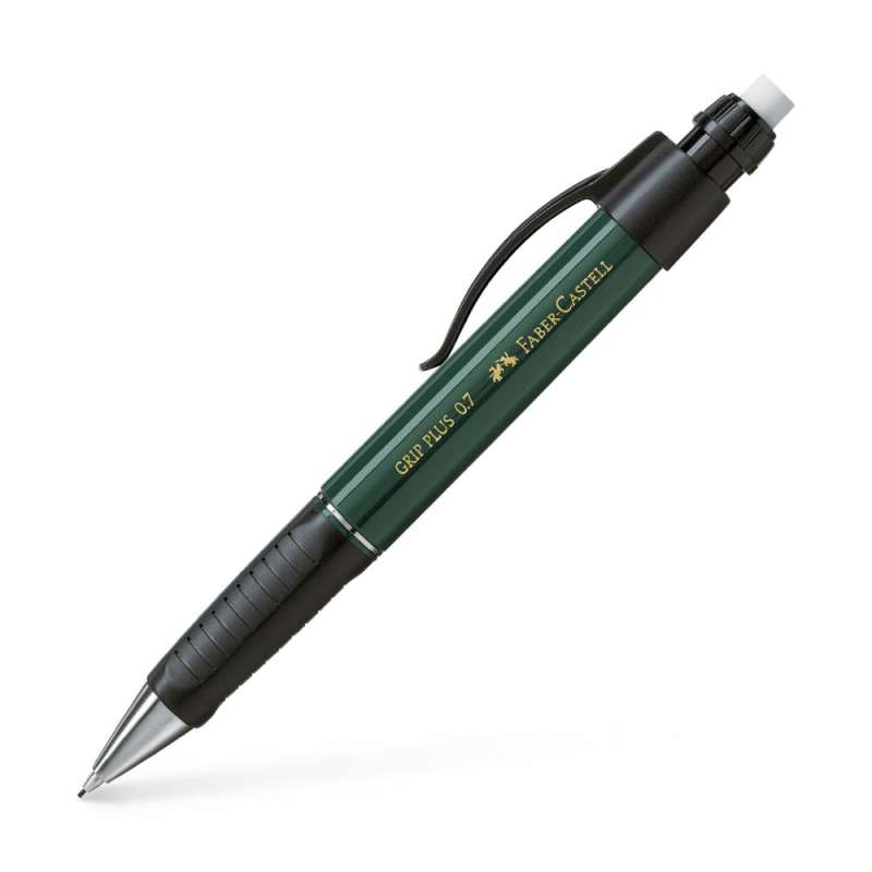FABER-CASTELL Druckbleistift Grip Plus metallic grün