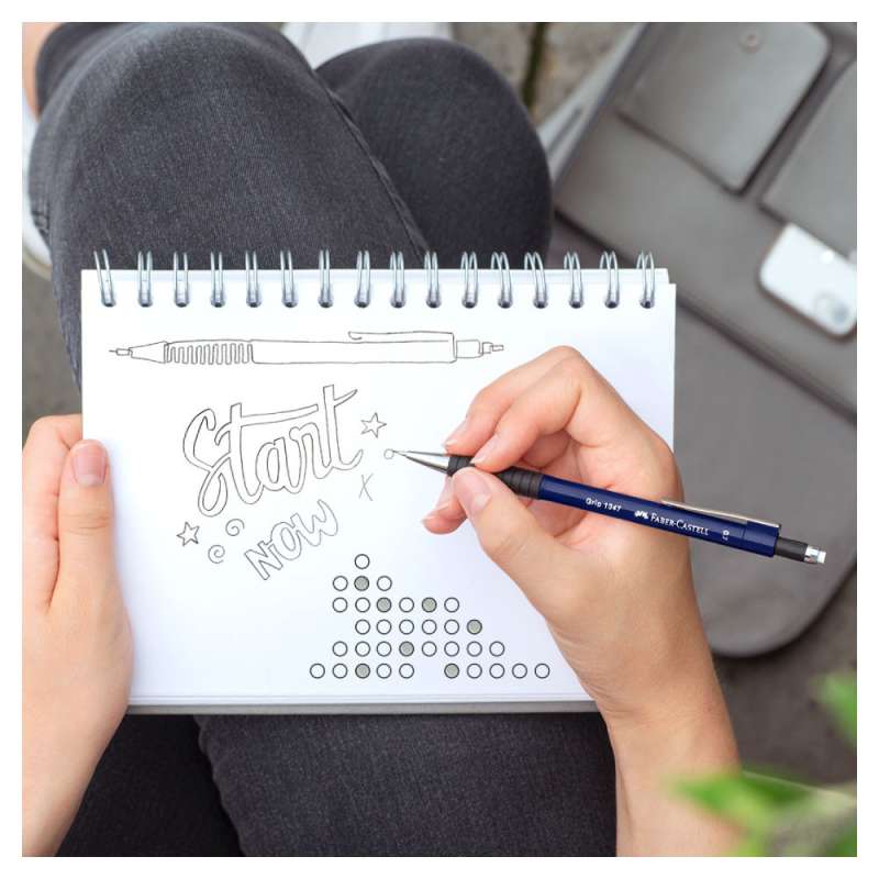 FABER CASTELL Druckbleistift Grip Fein-Mine