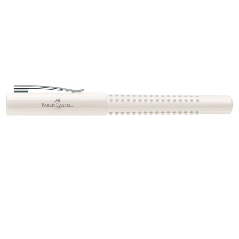 FABER-CASTELL Füller Grip 2010 Feder B, FABER-CASTELL Farben - coconut milk geschlossen