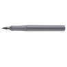 FABER-CASTELL Füller Grip 2010 Feder F, FABER-CASTELL Farben - dapple gray offen