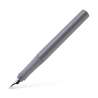 FABER-CASTELL Füller Grip 2010 Feder F, FABER-CASTELL Farben - dapple gray