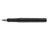 FABER-CASTELL Füller Grip 2010 Feder F, FABER-CASTELL Farben - schwarz offen