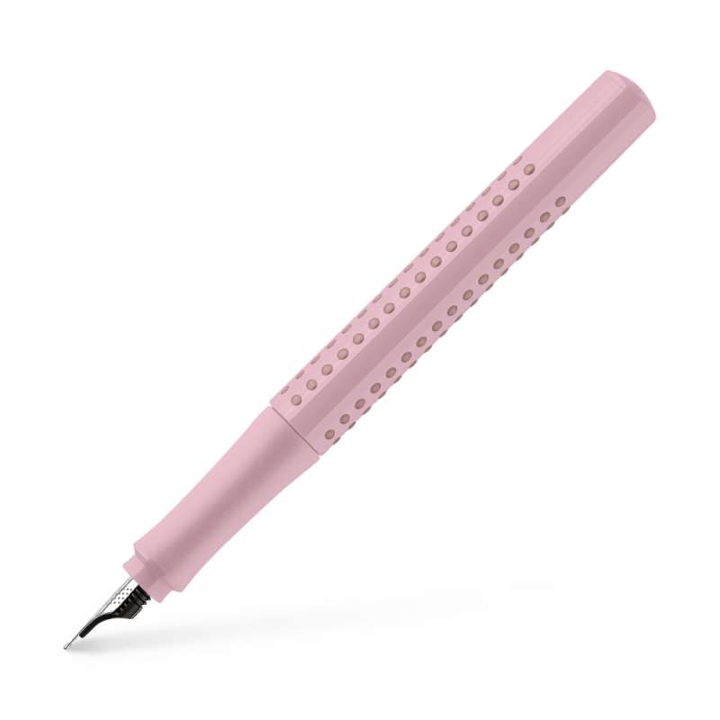 FABER-CASTELL Füller Grip 2010 Feder M, FABER-CASTELL Farben - rose shadows