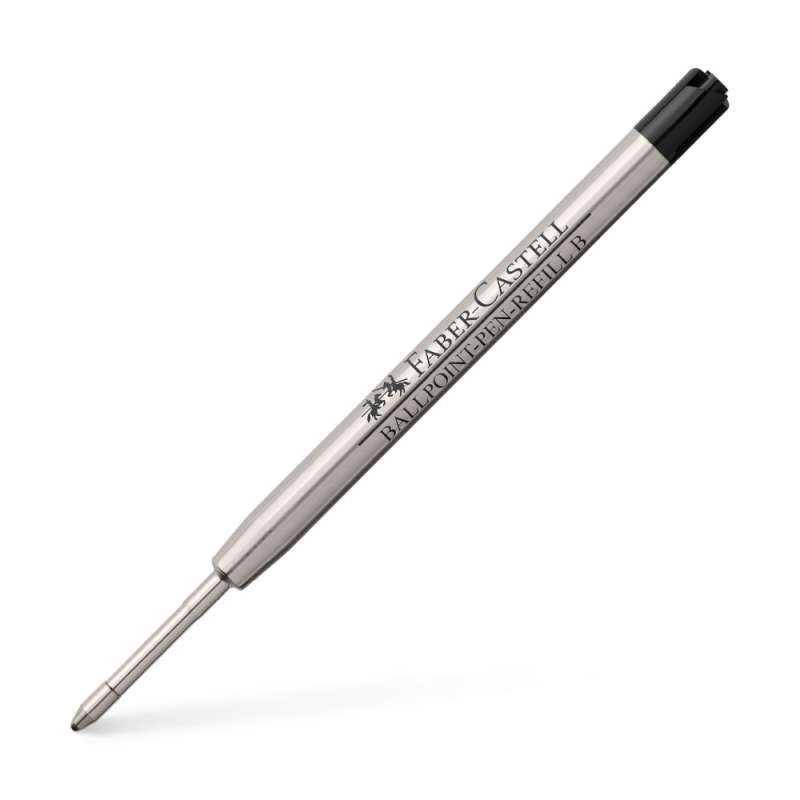 FABER-CASTELL Kugelschreiber - Grossraummine Einzeln, Strichstärke - B (0,7 mm) schwarz