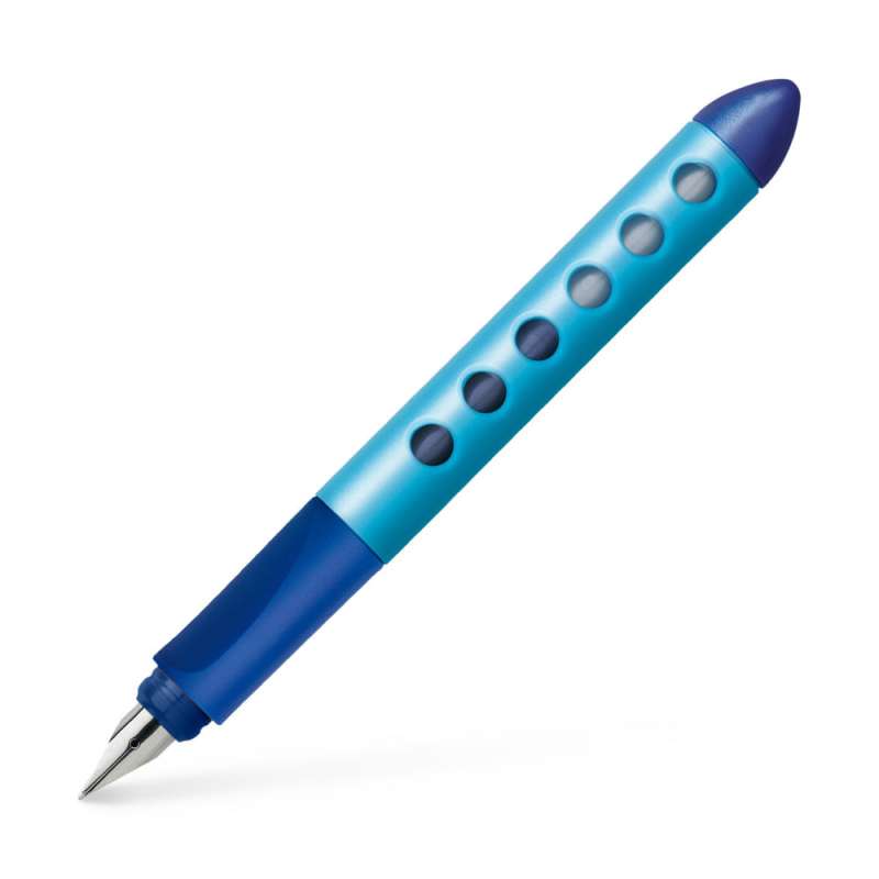 FABER-CASTELL Schulfüller - Scribolino blau, Händigkeit - rechtshändig