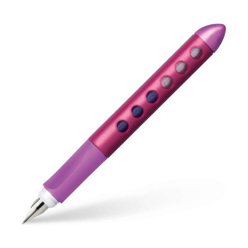 FABER-CASTELL Schulfüller - Scribolino rechtshändig, Sets - Einzeln, Farbe (SS) - brombeer