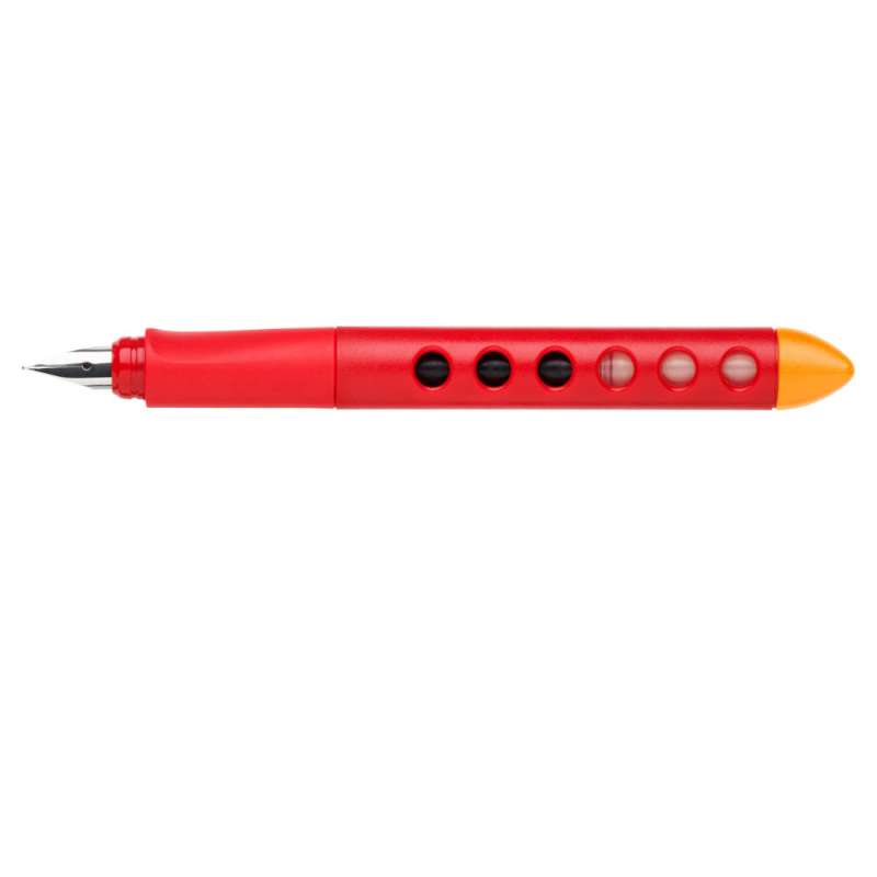 FABER-CASTELL Schulfüller - Scribolino rot, Händigkeit - rechtshändig offen