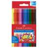 FABER-CASTELL Fasermaler - Filzstift Grip 10er Set