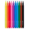 FABER-CASTELL Fasermaler - Filzstift Grip 10er Set offen