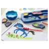 FABER-CASTELL Wasserbecher Clic and Go Deko blau
