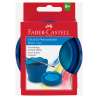 FABER-CASTELL Wasserbecher Clic and Go blau
