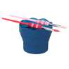 FABER-CASTELL Wasserbecher Clic and Go Pinsel blau