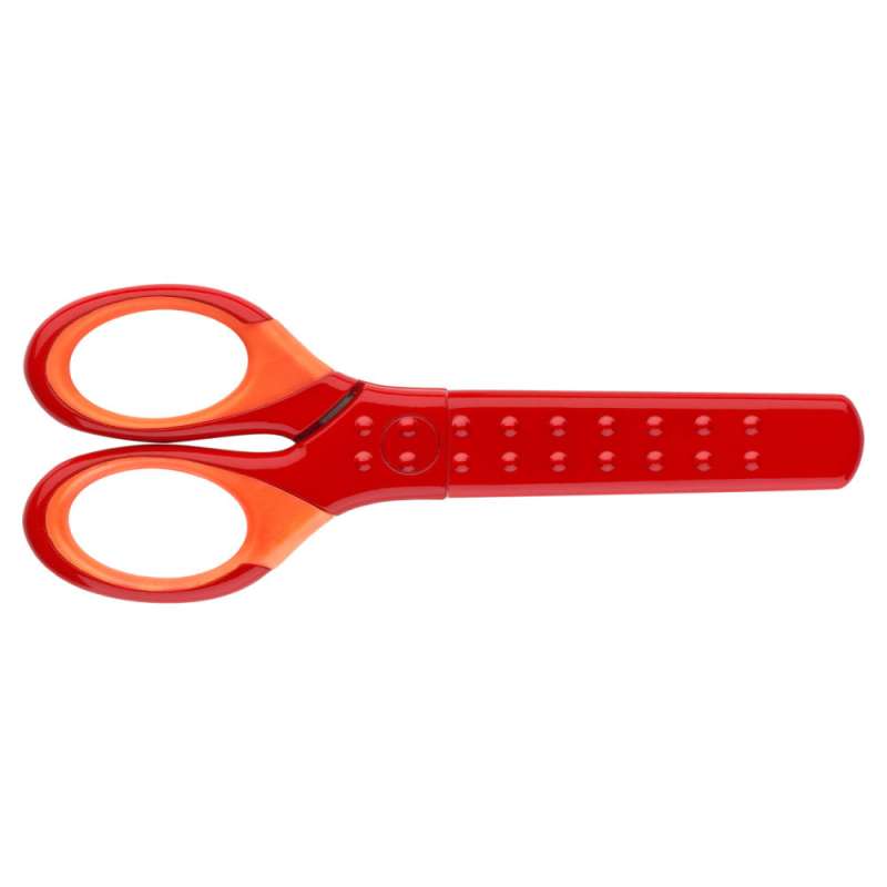 FABER-CASTELL Grip Schulschere rot Kappe