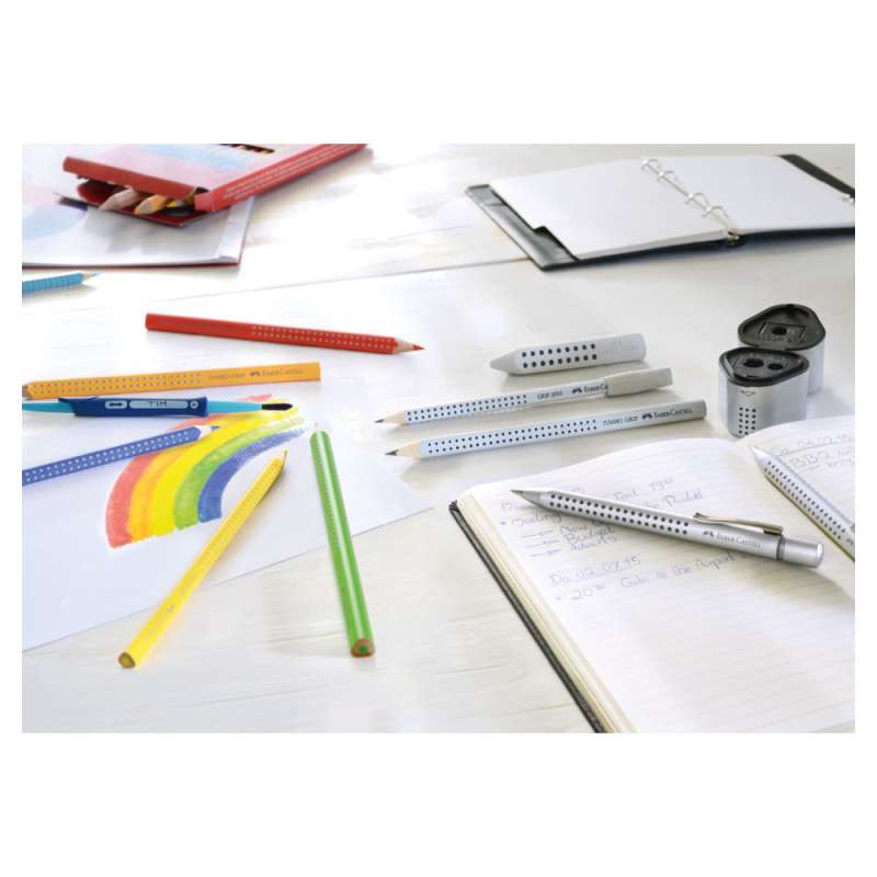 Faber-Castell Dreifachspitzdose Grip 2001 - Perfekte Spitzergebnisse