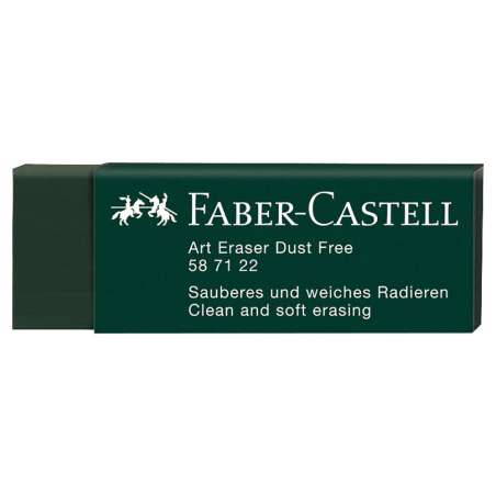 FABER-CASTELL Radierer Dust-free dunkelgrün
