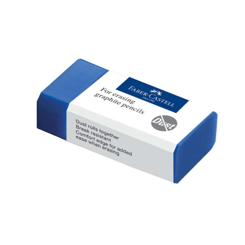 FABER-CASTELL Radierer Dust-free blau