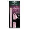 FABER-CASTELL Schreibset Grip Sparkle 4er Set rosa