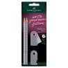FABER-CASTELL Schreibset Grip Sparkle 4er Set grau