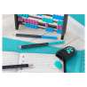 FABER-CASTELL Bleistift Jumbo Grip Two Tone schwarz-blau Tisch Deko