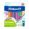 PELIKAN Buntstifte SILVERINO - dreikant dünn 24er Set