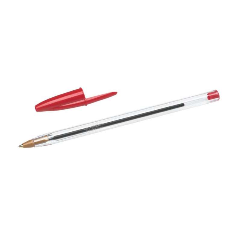 BIC Kugelschreiber Cristal rot liegend