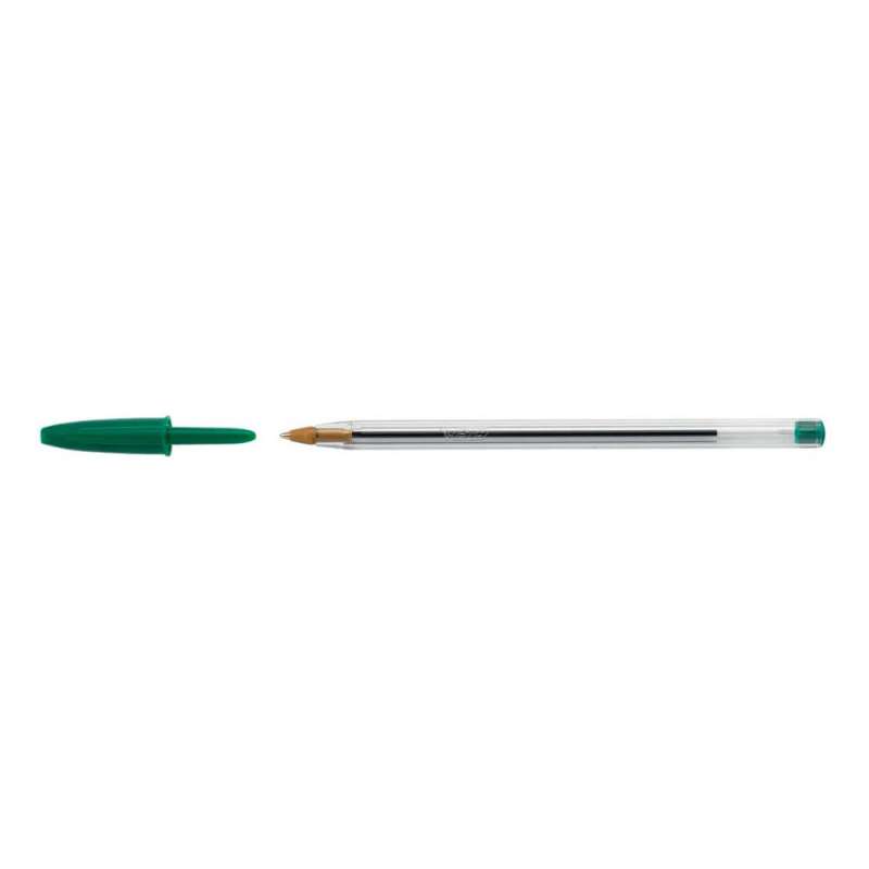 BIC Kugelschreiber Cristal grün liegend