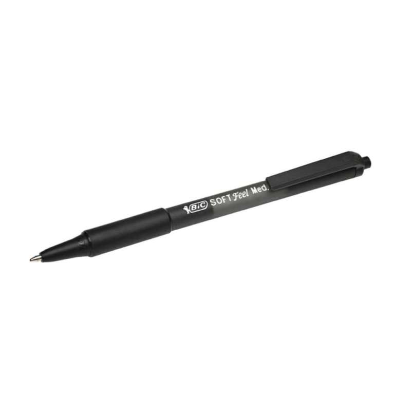 BIC Kugelschreiber Soft Feel Click Grip schwarz