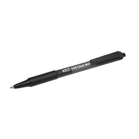 BIC Kugelschreiber Soft Feel Click Grip schwarz