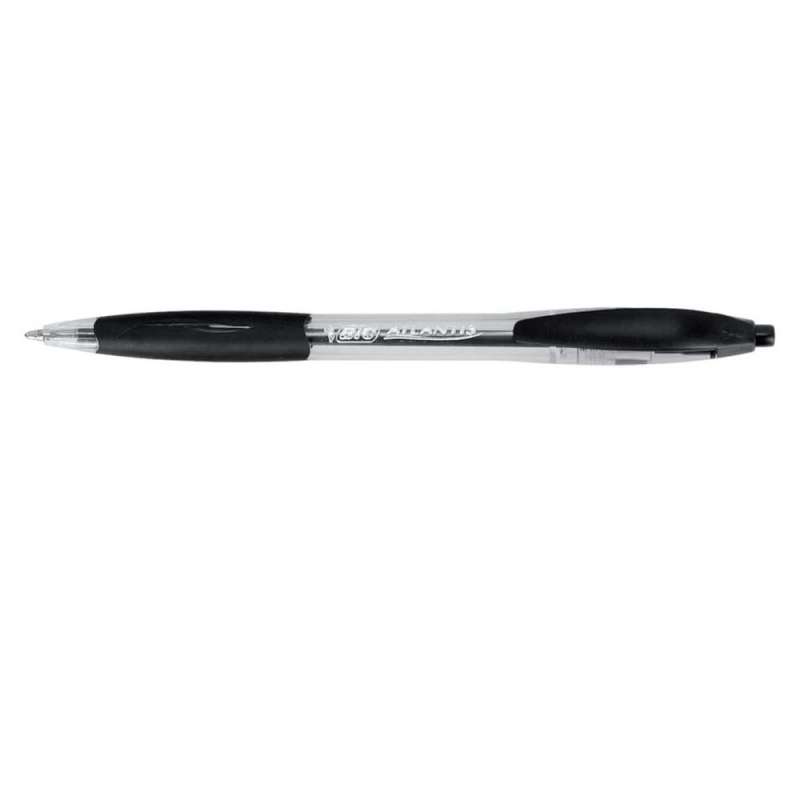 BIC Kugelschreiber Atlantis schwarz liegend