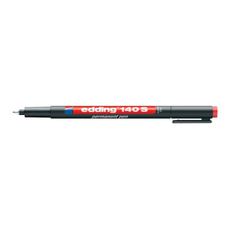 EDDING Ohp-Marker W-Fest Superfein rot Kappe