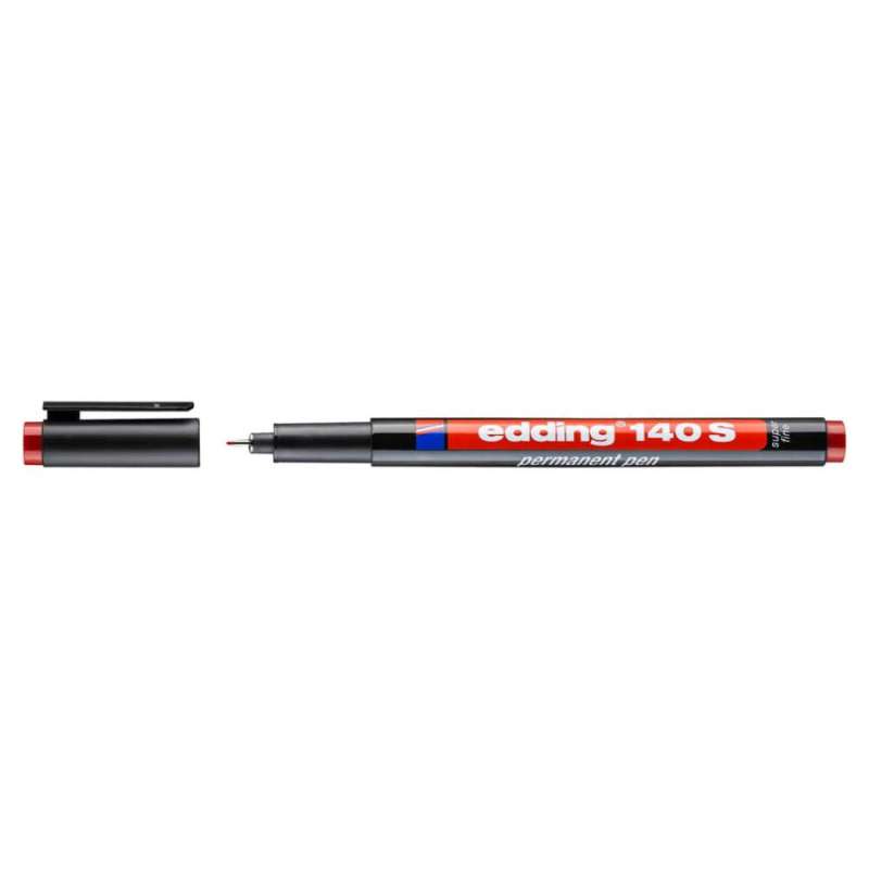 EDDING Ohp-Marker W-Fest Superfein rot offen