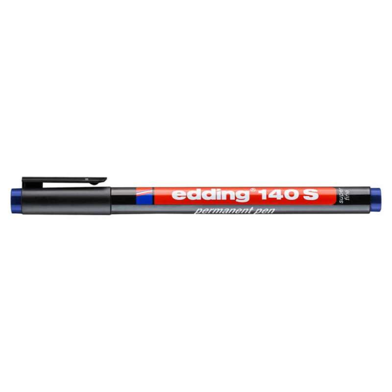 EDDING Ohp-Marker W-Fest Superfein blau geschlossen