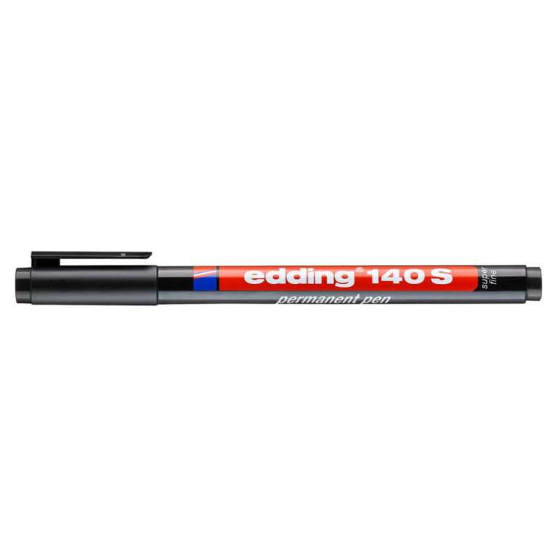 EDDING Ohp-Marker W-Fest Superfein schwarz geschlossen