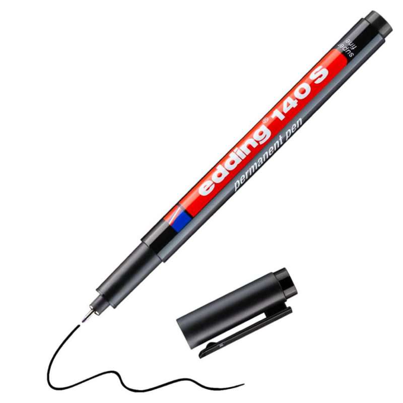 EDDING Ohp-Marker W-Fest Superfein schwarz