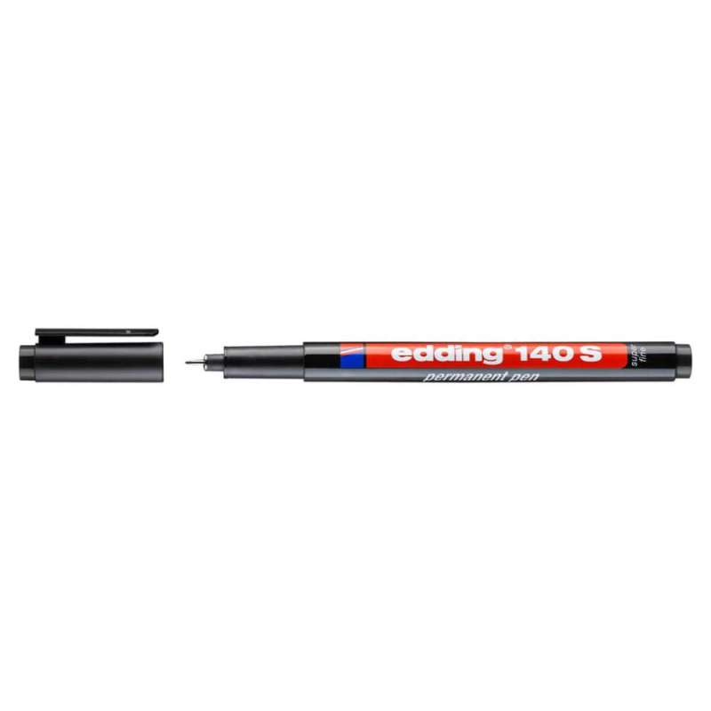 EDDING Ohp-Marker W-Fest Superfein schwarz offen