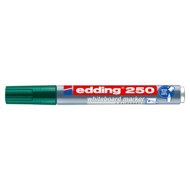 EDDING Board-Marker 250 Whiteboard-Marker grün geschlossen