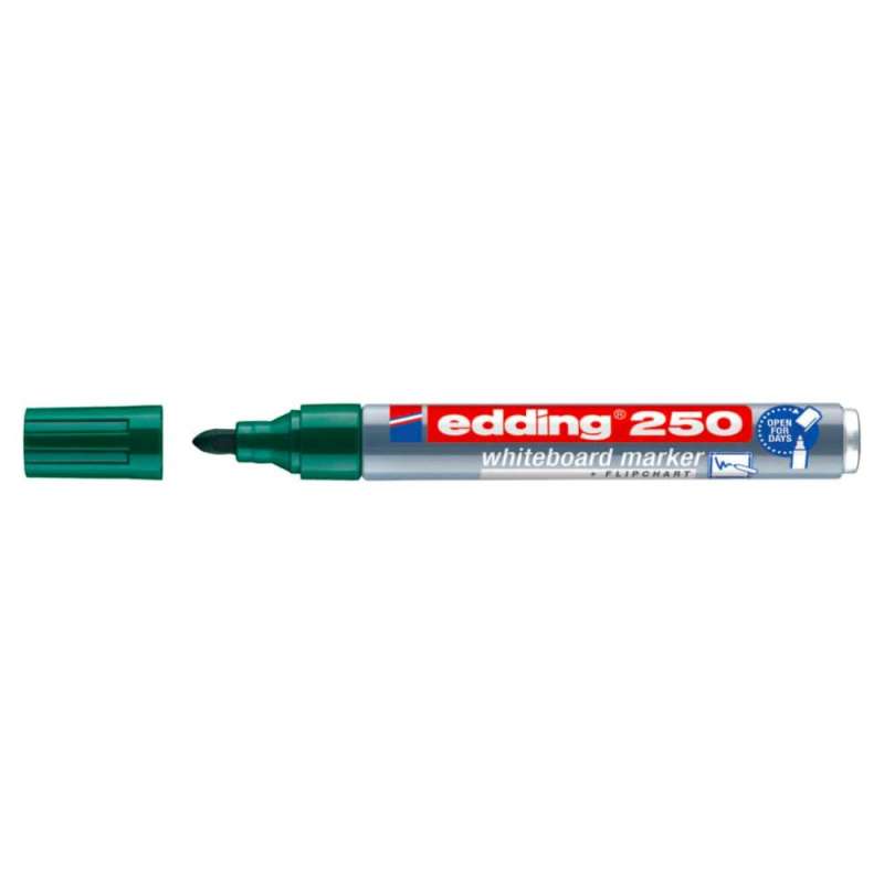 EDDING Board-Marker 250 Whiteboard-Marker grün offen