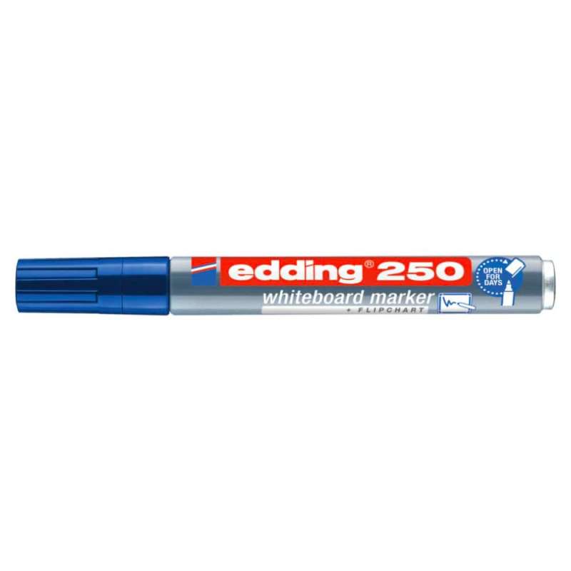 EDDING Board-Marker 250 Whiteboard-Marker blau geschlossen