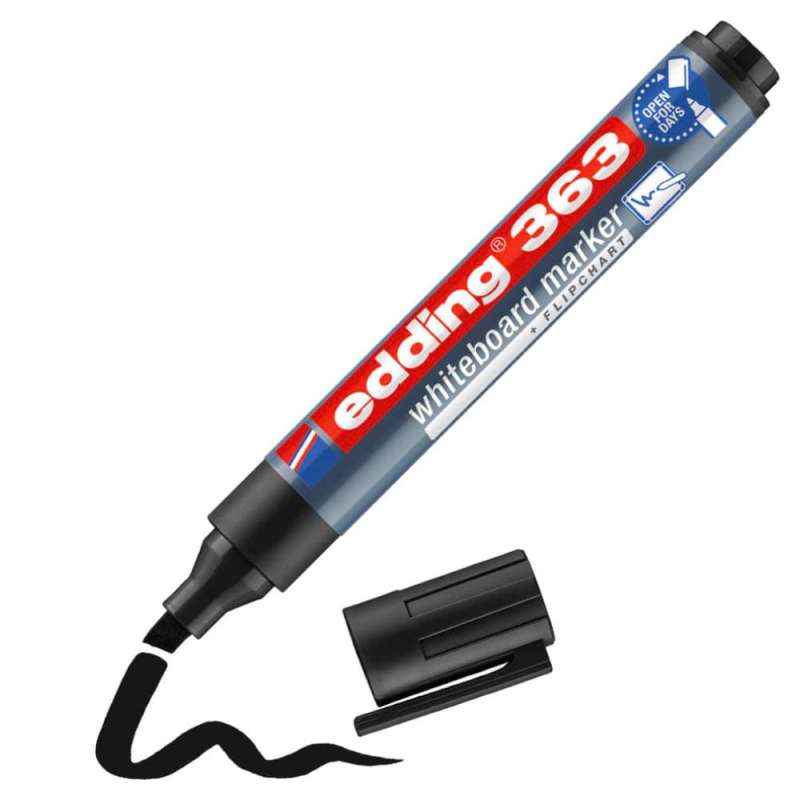 EDDING Board-Marker schwarz 1 - 5 mm