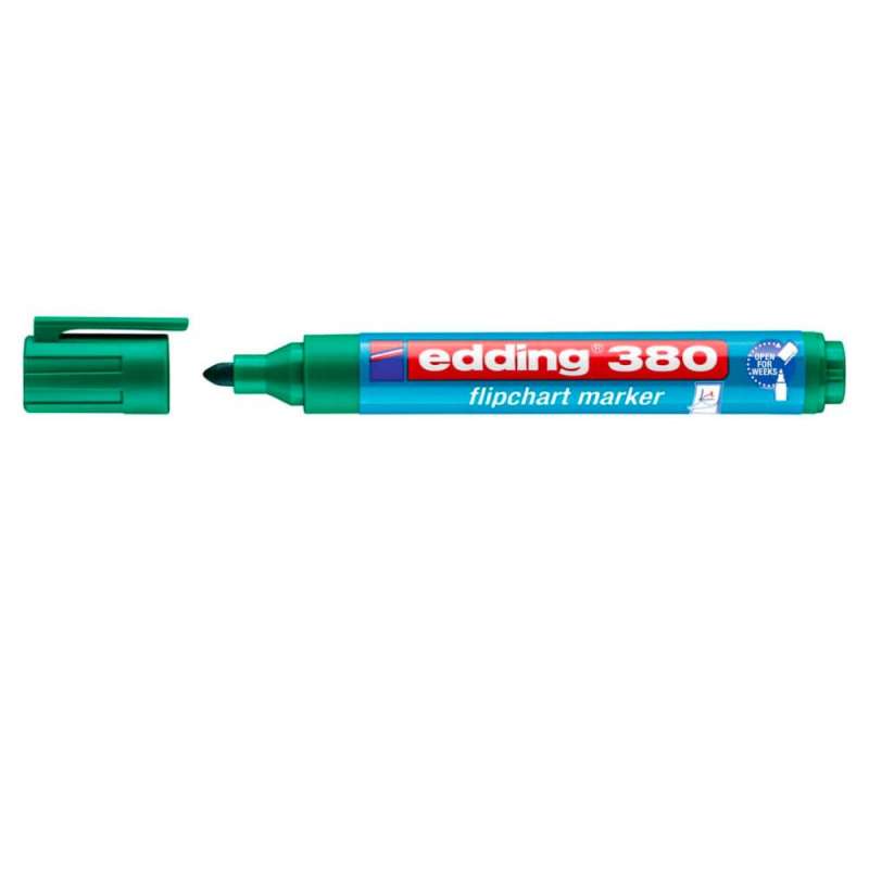 EDDING Flipchart Marker Capp-Off grün 1,5 - 3 mm offen